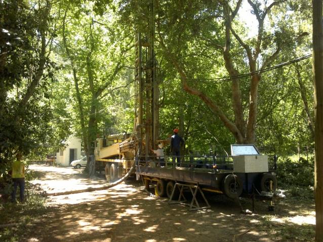 Drilling and quipping of a borehole at Jonkershoek picnic site for Stellenbosch Municipality Photo 6: Drilling and equipping of a borehole at Jonkershoek Picnic Site for Stellenbosch Municipality